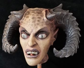Female Serpent Demon Mask