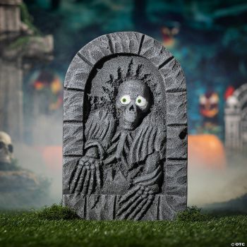 TOMBSTONE WITH MOVING EYES