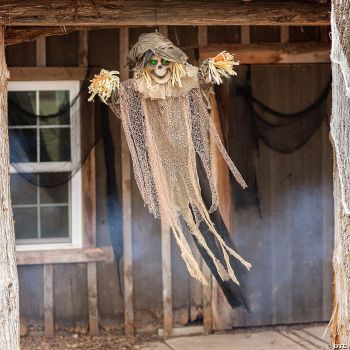 LIGHT UP HANGING SCARECROW