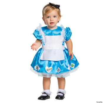 ALICE IN WONDERLAND INFANT 6-12 MTHS - 6 - 12 Mo