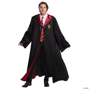 GRYFFINDOR ROBE ADLT PRESTIGE L/XL 42-46 - Men's 42 - 46