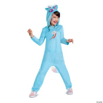 RAINBOW DASH HOODED JUMPSUIT 7-8 - 7