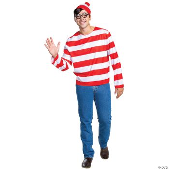 Waldo Classic Adult Costume - Teen/Adult (38 - 40)