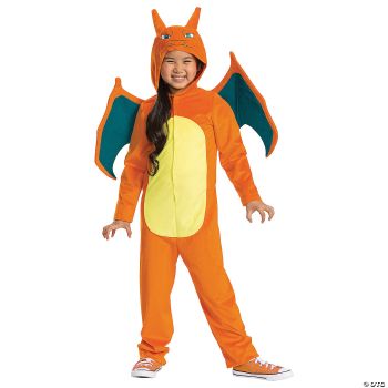 CHARIZARD DELUXE CHILD L 10-12 - Child Large