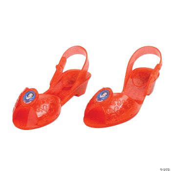 SNOW WHITE JELLY SHOES 11/12