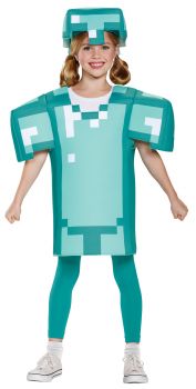 Boy's Armor Classic Costume - Minecraft - Child S (4 - 6)