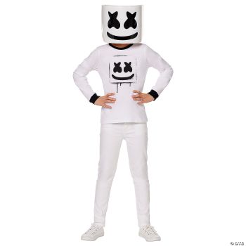 MARSHMELLO LONGSLEEVE & MASK YOUTH L - Large