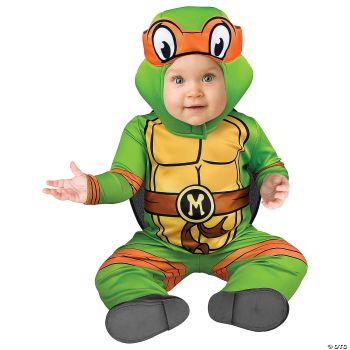 TMNT MICHELANGELO CLSSC INFNT 6-12 MOS - 6 - 12 Mo