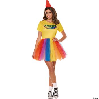 CRAYOLA BOX ADULT SMALL COSTUME - Small