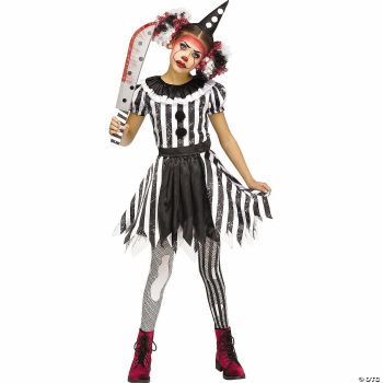 HAUNTED HARLEQUIN CHLD LG - Large