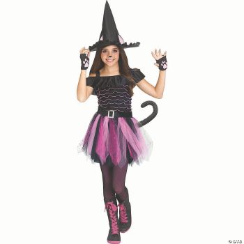 GR WITCHY KITTY  MED - Child Medium