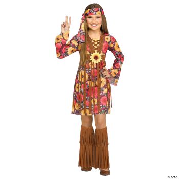 FLOWER POWER HIPPIE CH MD 8-10 - Medium