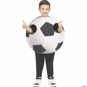 CHLD SOCCER BALL COSTUME