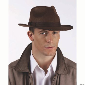 BROWN FEDORA