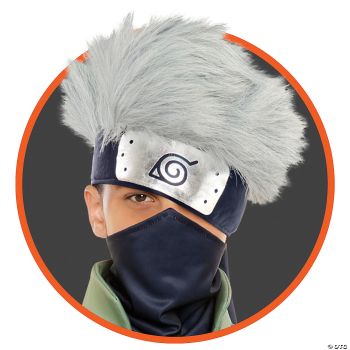 NARUTO LEAF HEADBAND W HAIR