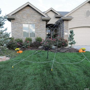 SPIDER YARD WEB 24' L/U 210 LED - 24