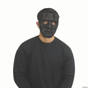 BLACK BLING BLANK MASK