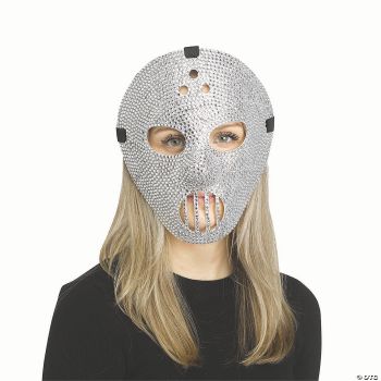 RHINESTONE HOCKEY MASK