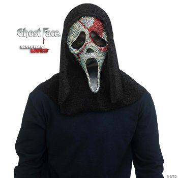 GHOST FACE BLOODY BLING MASK