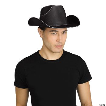 HAT COWHAND BLACK LU - BLACK