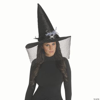 WITCH HAT BLING VEIL