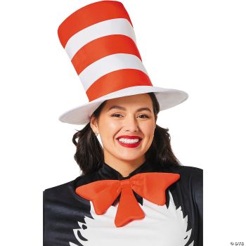 CAT IN THE HAT & BOW TIE SET ADULT