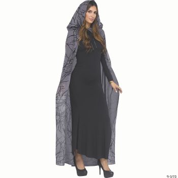 BLACK FOREST HOODED CAPE ADLT