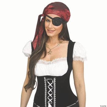 BLING PIRATE EYE PATCH