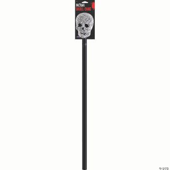 BLINGED SKULL CANE