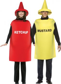 Ketchup & Mustard Couples Costume