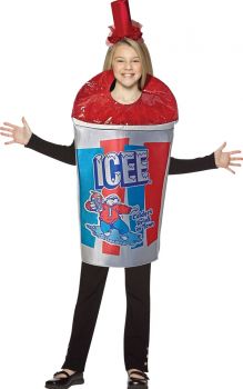 ICEE Sparkle Red Tunic Child Costume