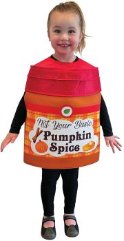 Pumpkin Spice Seasoning Child Costume