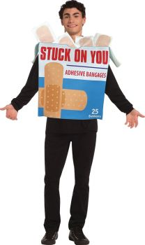 Stuck On You Bandages Box Adult Cotume