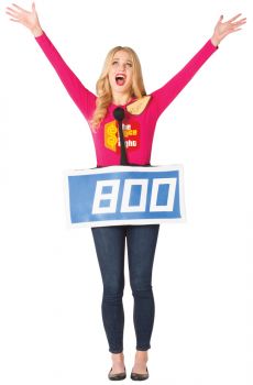 The Price Is Right Row Costume - Blue - Adult OSFM