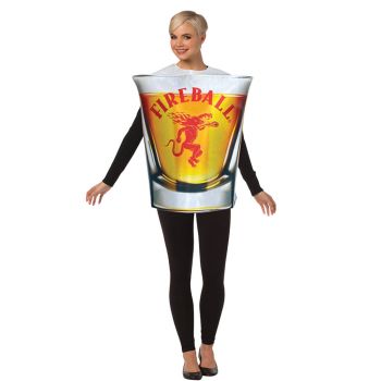 Fireball Shot Glass Adult Costume