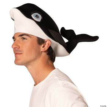 ADLT WHALE ORCA HAT - One Size Fits Most