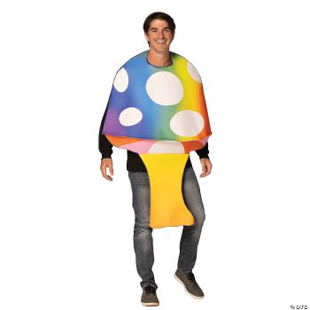 ADLT PSYCHEDELIC MUSHROOM - One Size Fits Most