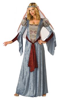 Women's Maid Marian Costume - Adult L (12 - 14)