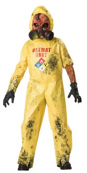 Boy's Hazmat Hazard Costume - Child S (6)