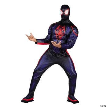 ADLT MILES MORALES QUALUX LG - Large