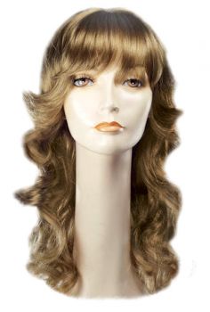 Angel Farrah Wig - Light Brown