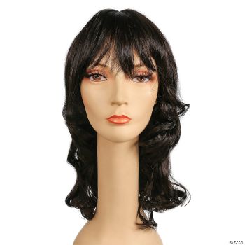 Angel Farrah Wig - Medium Brown