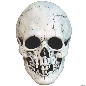 NIGHT OWL SKULL MASK - WHITE