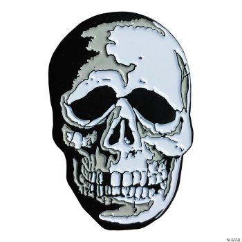 DON POST - SKULL ENAMEL PIN