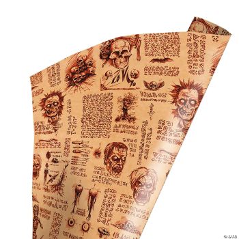 EVIL DEAD 2 - NECRONOMICON WRAP PAPER