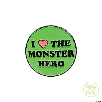 TOXIC AVNGR THE MONSTER HERO ENAM PIN