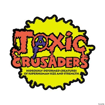 TOXIC CRUSADERS - LOGO ENAMEL PIN