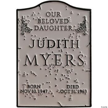 HLWN 1978 - JUDITH MYERS TOMB ENAMEL PIN