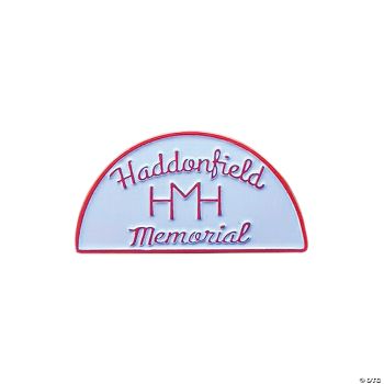 HLLWN 2 HADDONFIELD MEMORIAL PIN