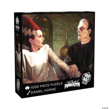 FRANKENSTEIN W/ BRIDE PUZZLE